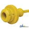 A & I Products Dust Plug, 1/2", Yellow (10 pkg) 8" x4" x4" A-P211012 - alternate 2